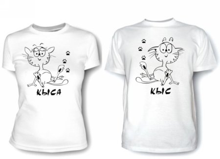 Прикольные принты на футболки