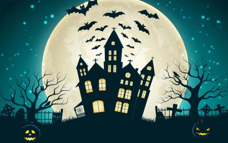 Дом с привидениями Хэллоуин
