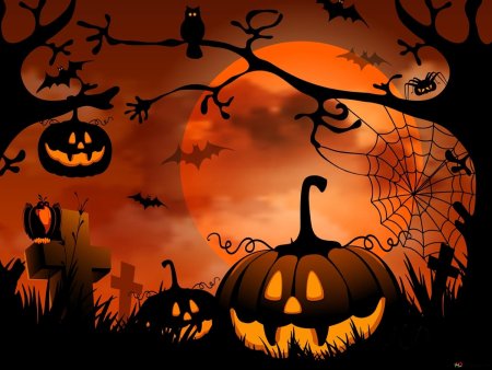 Надпись Хэллоуин