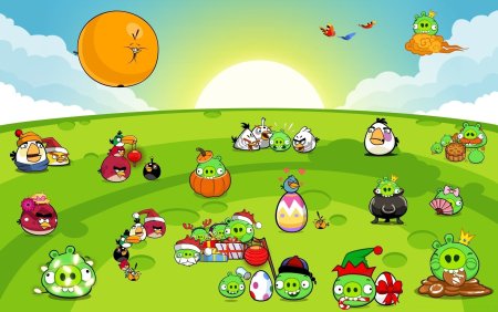 Энгри бердз свинки игра