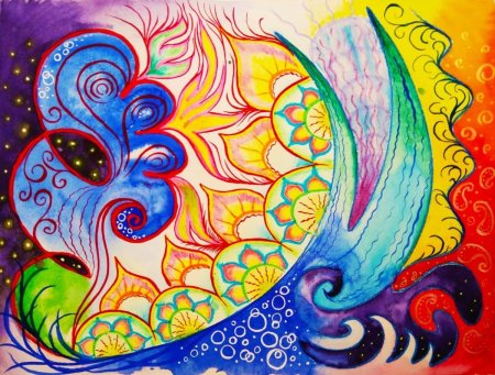 Арт терапия краски