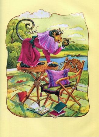 Басня Крылова илюстраци