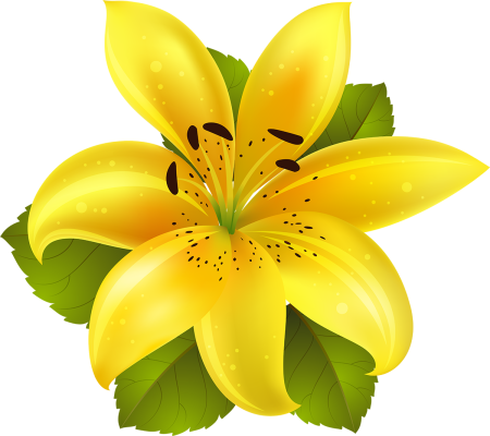 Красивые мультяшные цветы