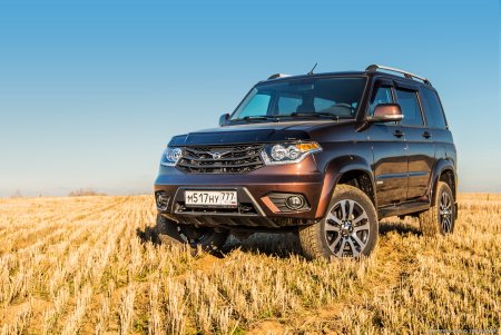 Внедорожнике UAZ Patriot