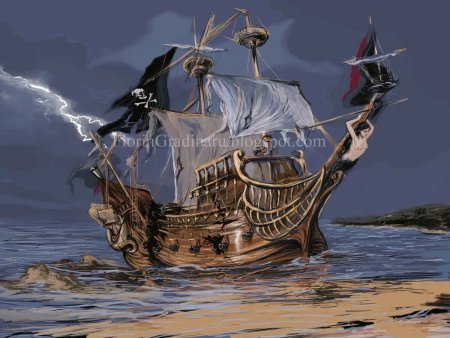 Корабль Генри Моргана черная Жемчужина