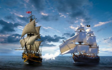 Старинные корабли