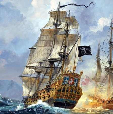 Корабль Бартоломью Робертс Королевская Фортуна
