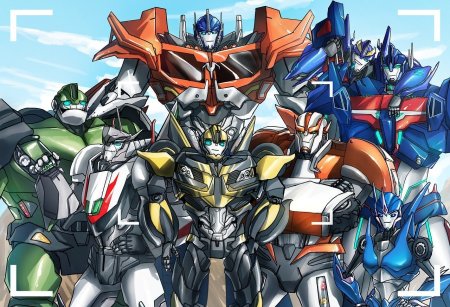 Трансформеры Прайм вся команда автоботов