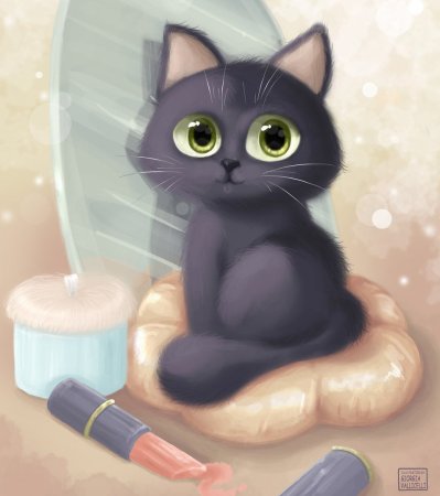 Милые мультяшные котята