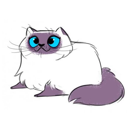 Котики мультяшные