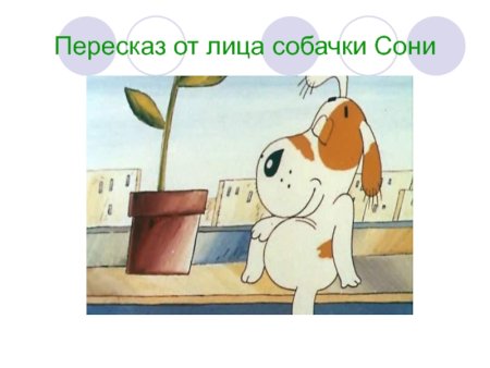 Умная собачка Соня мультфильм