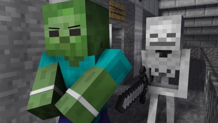 Майнкрафт мобы зомби