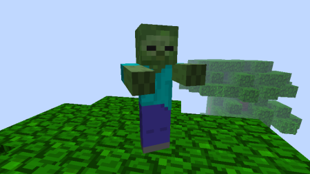 Скелет КРИПЕР зомби из МАЙНКРАФТА