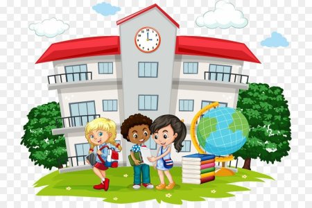Школьный клипарт на прозрачном фоне