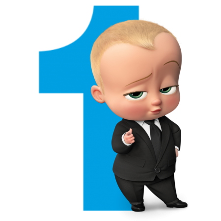 Босс молокоотсос на белом фоне
