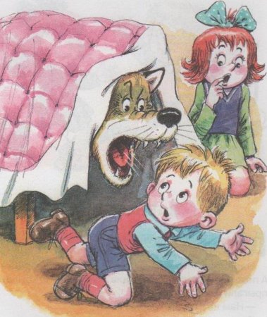 Иллюстрация к рассказу Затейники Носова