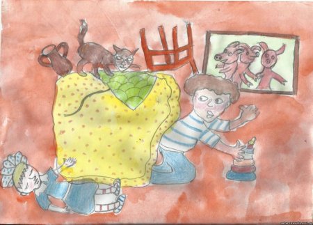 Рисунок Затейники Николай Носов