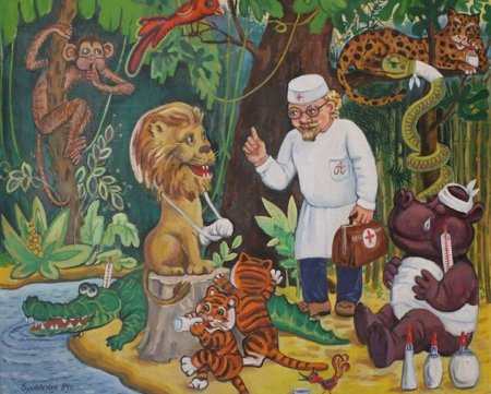 Доктор Айболит, Чуковский к.