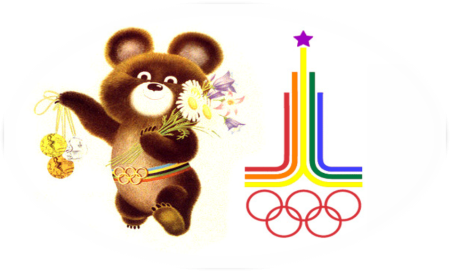 Символ Олимпийских игр в Москве 1980