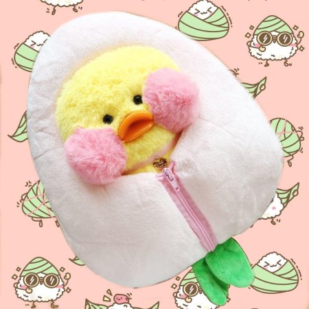 Уточка с розовыми щечками