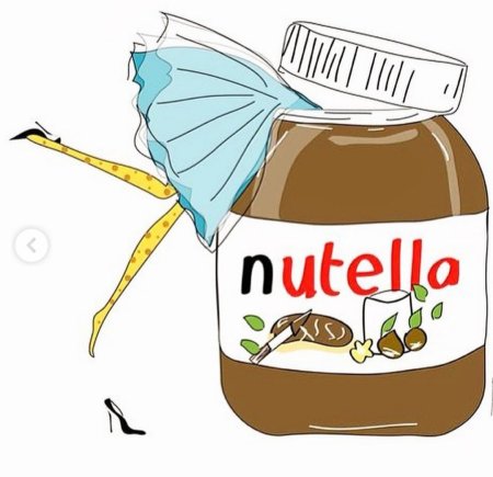 Нутелла рисунок