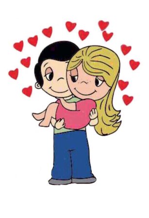 Love is на прозрачном фоне