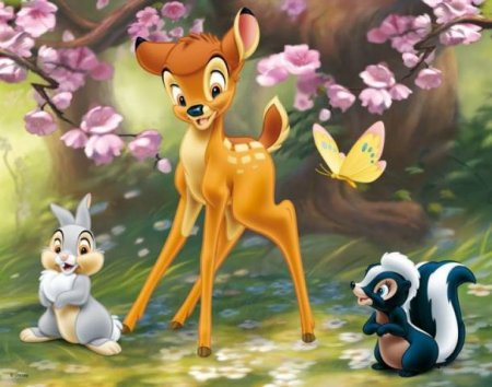 Мультик про олененка Бэмби