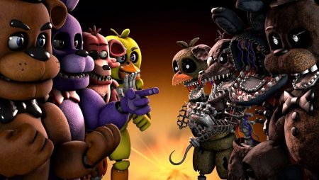 Five Nights at Freddy's 5 АНИМАТРОНИКИ