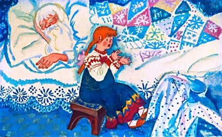 Сказка Мороз Иванович рукодельница и Ленивица
