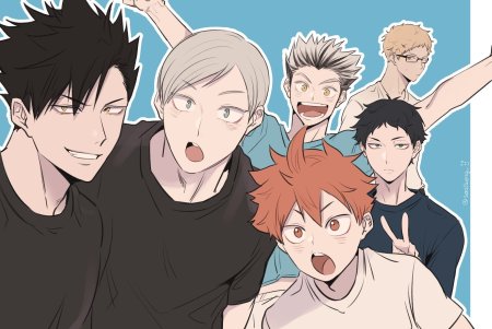 Аниме волейбол Haikyuu