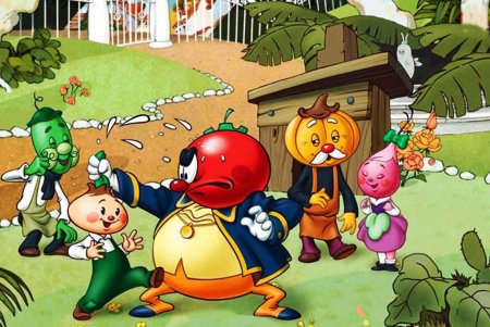 Приключения Чиполлино Синьор помидор