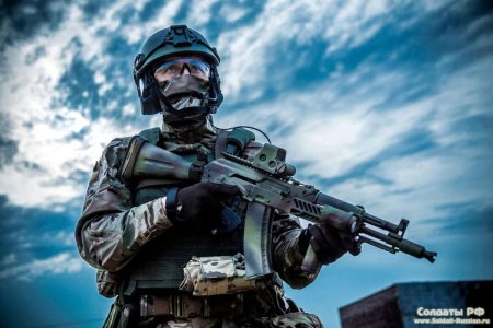 Русский солдат арт