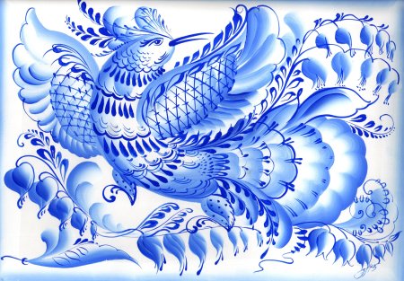 Гжель,Гжельская роспись