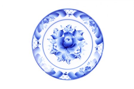 Гжельский фарфоровый завод тарелка