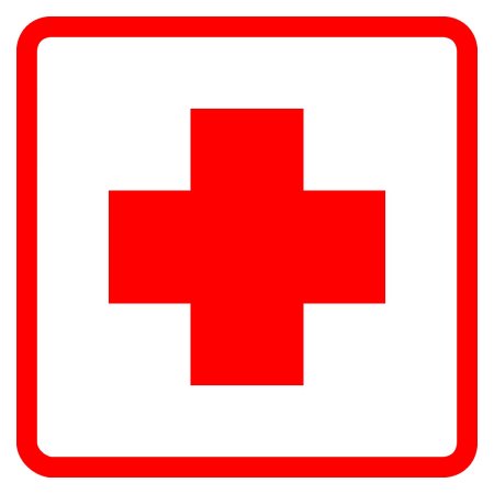 Знак аптечка первой медицинской помощи