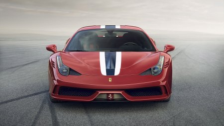 Ferrari 458 speciale красное