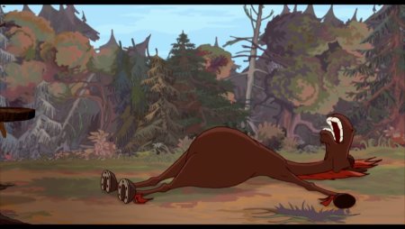 Конь Юлий устал