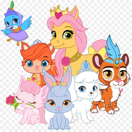 Королевские питомцы принцесс Диснея