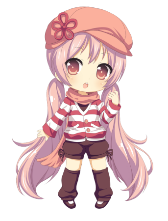 Аниме персонажи чибики