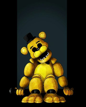 ФНАФ Голден Фредди