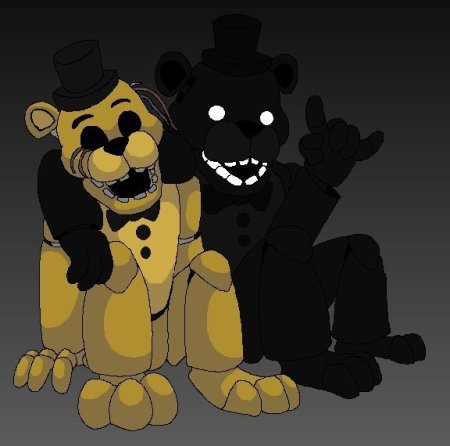 Голден Фредди и Шедоу Фредди