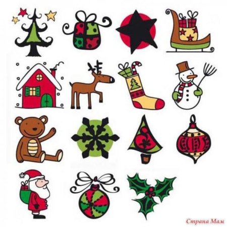 Небольшие новогодние рисуночки