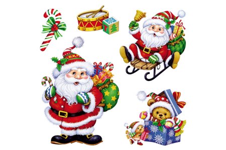 Наклейки "новый год"