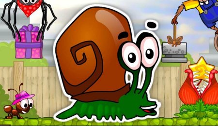 Игра Snail Bob герои