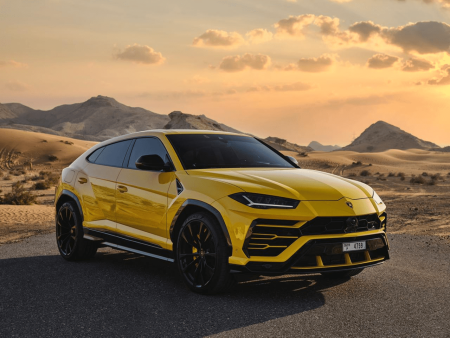 Lamborghini Urus 2020 желтый