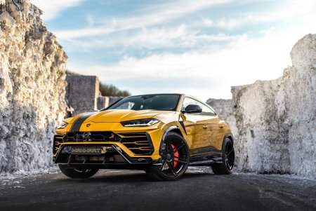 Lamborghini Urus 2020 желтый