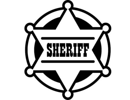 Значок шерифа