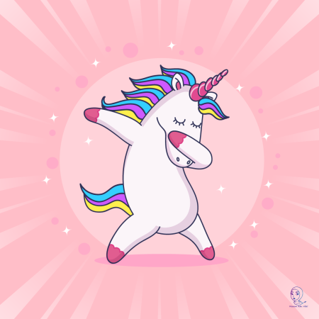 Симпл Димпл Единорог розовый