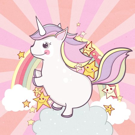 Розовый Единорог