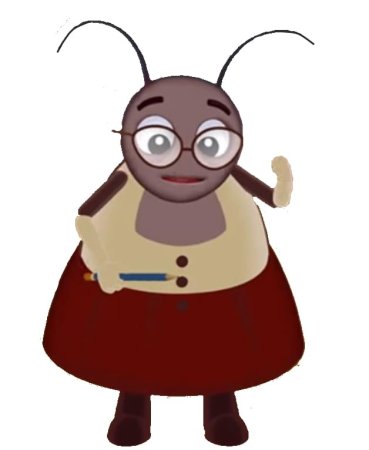 Герои мультика Лунтик Мила